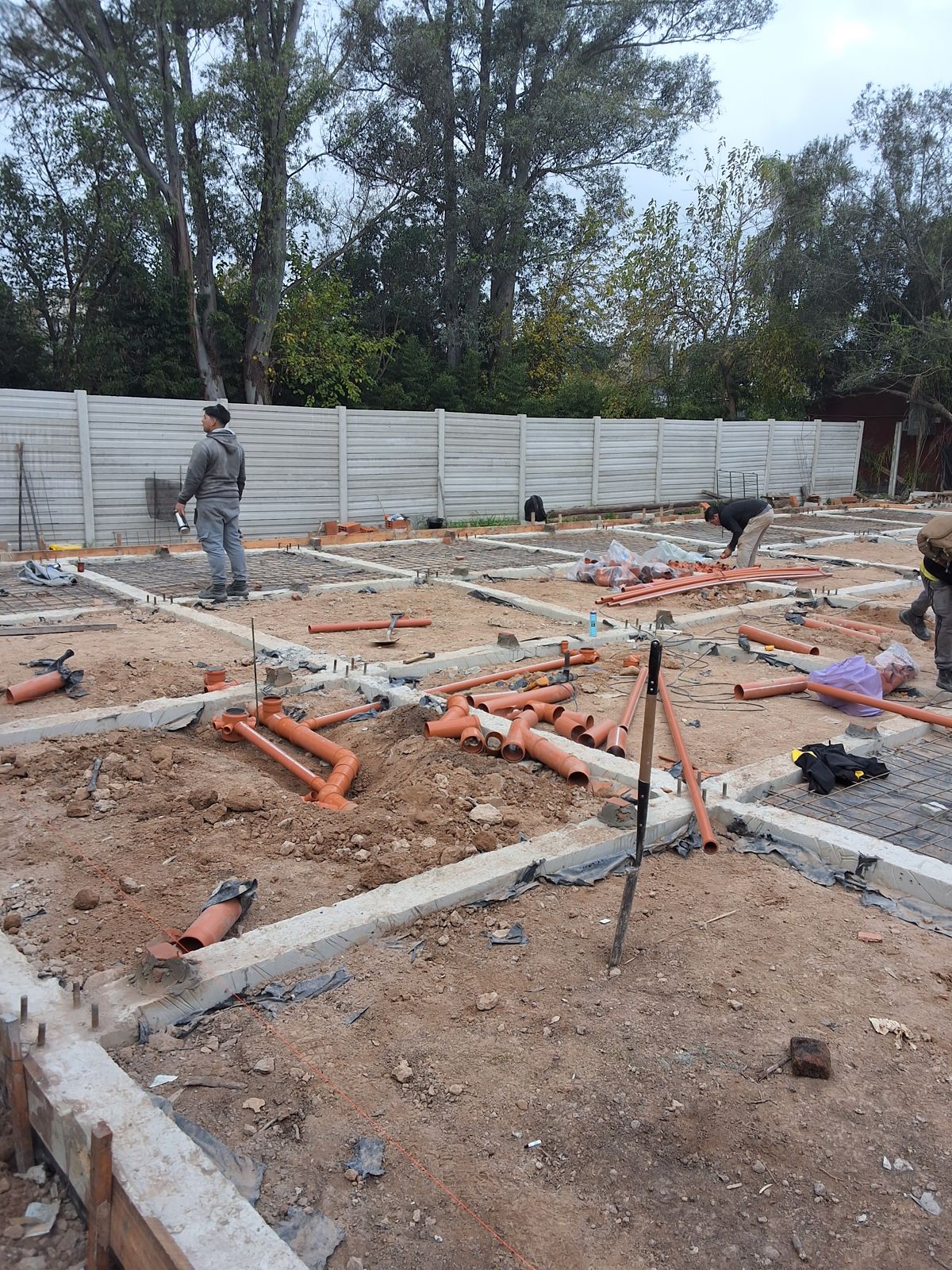 Fundaciones e instalaciones sanitarias